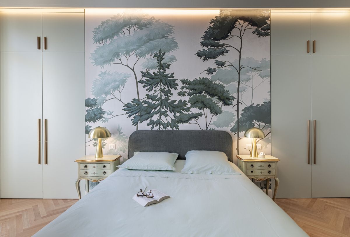 Residential interior execution and material coordination